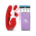 Intoyou - Mouty - Biting & Flipping - Rabbitvibrator med app - Rød Intoyou - Mouty - Biting & Flipping - Rabbitvibrator med app - Rød