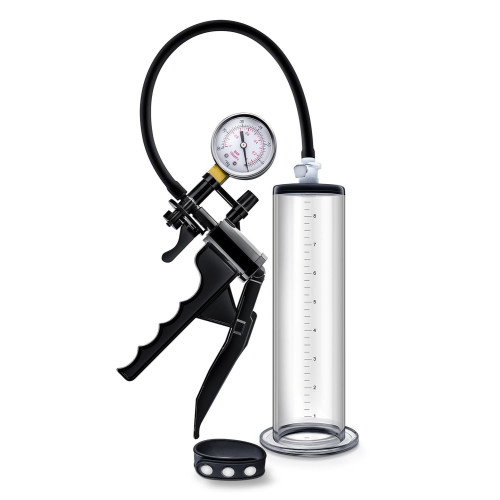 Vx8 Premium Penis Pumpe - med justerbar penisring