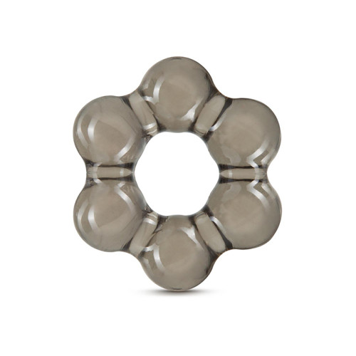 Blush - Stay Hard Thick Bead - Penisring med kuler - sort 