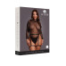 Le Desir - Shimmer body med PU harness Queen Size (XL-4XL) Le Desir - Shimmer body med PU harness Queen Size (XL-4XL)