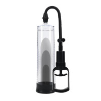 Pumped - Basic pump 2 - Penispumpe med håndgrep - Blank