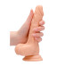 RealRock - Dildo med pung - 7" / 17 cm - Lys Hudfarge