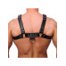 Red Leather - Harness i lær - Sort S/M Red Leather - Harness i lær - Sort S/M