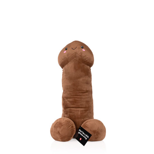 Penis Plushie - Penis Kosebamse - 60 cm - Brun 