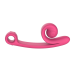SVibe - Snail vibe Curve - Rabbitvibrator - Rosa SVibe - Snail vibe Curve - Rabbitvibrator - Rosa
