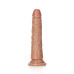 RealRock - Slim Realistisk Dildo med sugekopp 15,5 cm - Tan