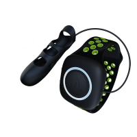 Adrien Lastic - Touche S - Oppladbar Fingervibrator med Fjernkontroll grønn