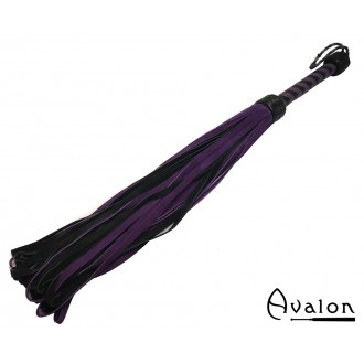 Avalon - LEON - Loop flogger i sort og lilla